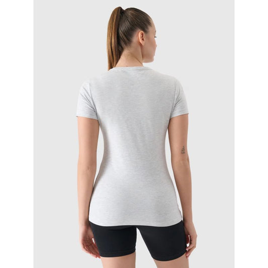 Women's cotton slim T-shirt 4F 4FWMM00TTSHF2255-27M *Kategoria tymczasowa Your Sports Performance