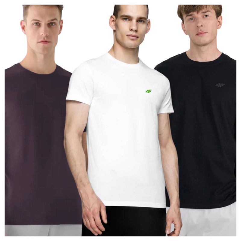 T-shirts 4F M 4FWSS25TTSHM3965-95S *Kategoria tymczasowa Your Sports Performance