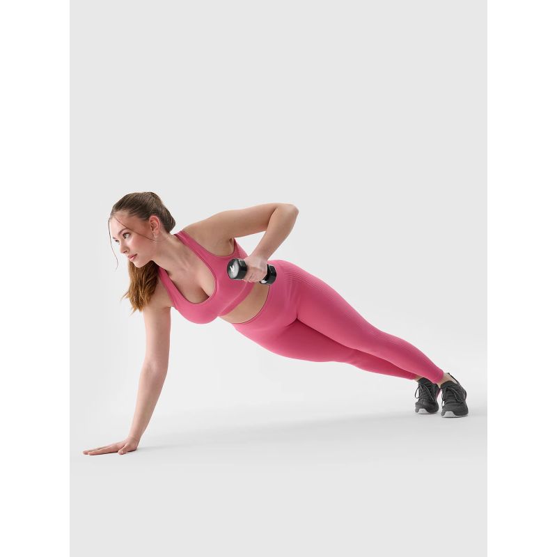 Women's seamless training leggings 4F 4FRSS24TFTIF272-54S *Kategoria tymczasowa Your Sports Performance