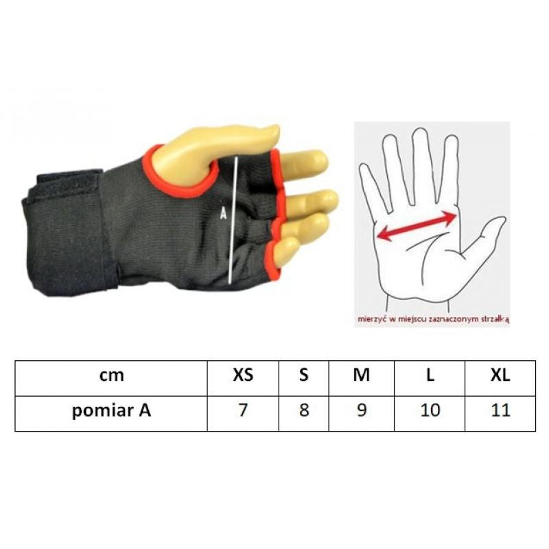 Gel boxing bandages BBŻ-1 13101-01M Accessories/Protectors and knee pads Your Sports Performance
