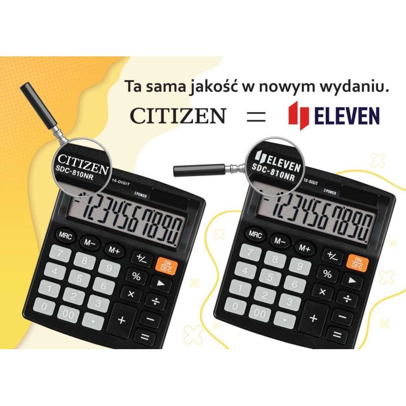 ELEVEN desk calculator CMB801-BK black replaces Citizen In preparation Your Sports Performance