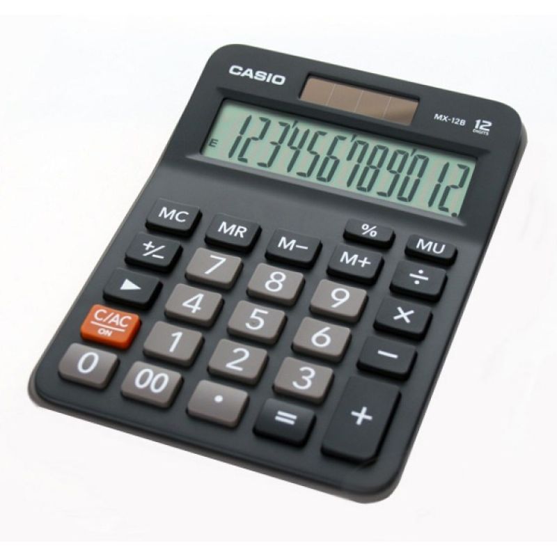 Casio Mx-12B desktop calculator, 12-digit, 106.5x147mm, black In preparation Your Sports Performance