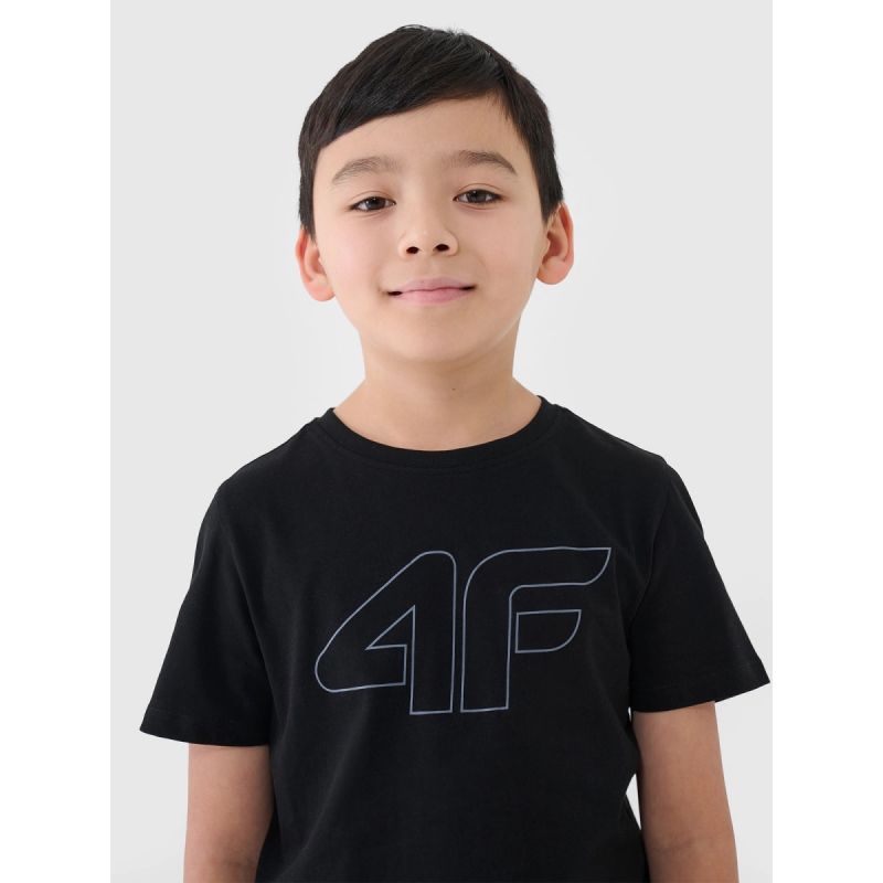 Boy's printed T-shirt 4F 4FJWSS25TTSHM2179-20S *Kategoria tymczasowa Your Sports Performance