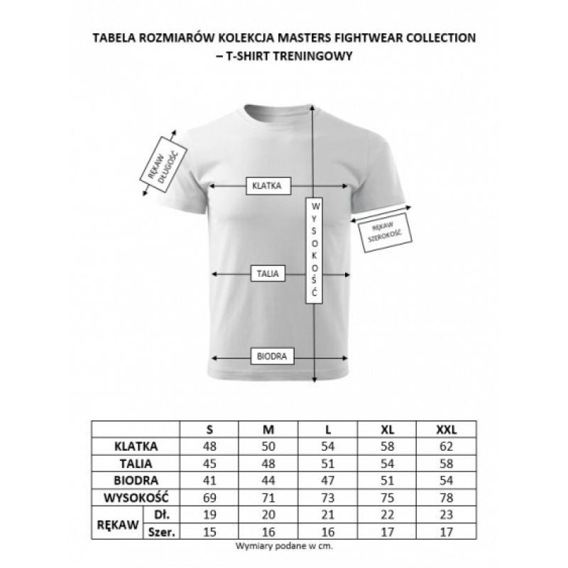 Masters T-shirt M MFC DARK SIDE "CRACKED" 06122-M Clothing/Training/Martes Your Sports Performance