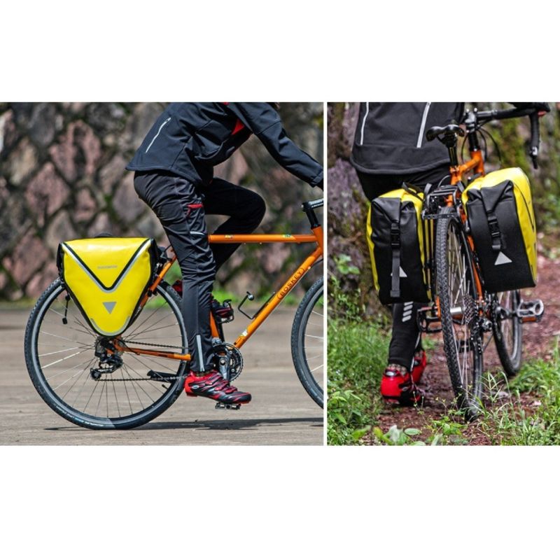 Rockbros Waterproof Trunk Bag 20L Yellow Rockbros/Akcesoria Rowerowe/Torba Rowerowa Your Sports Performance