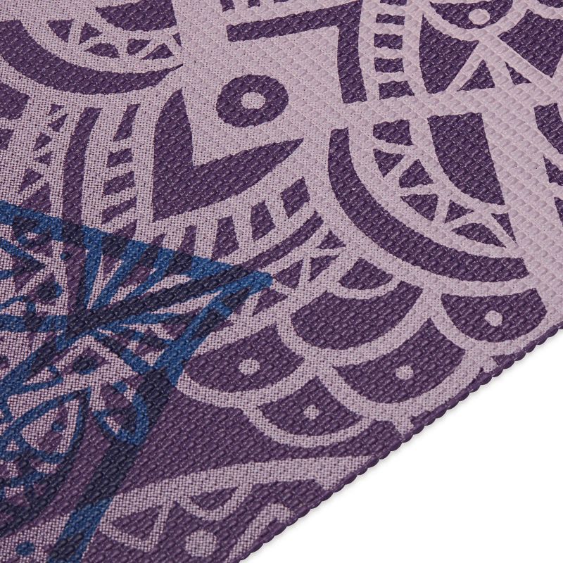 Gaiam Purple Lattice Yoga Mat 4 mm 64747 Accessories/Training equipment Your Sports Performance