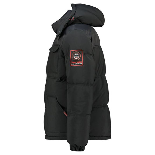 Geographical Norway men's jacket BAREDA DB BLACK MEN 096 BLACK (WY3882H/GN-NOIR) Geographical Norway