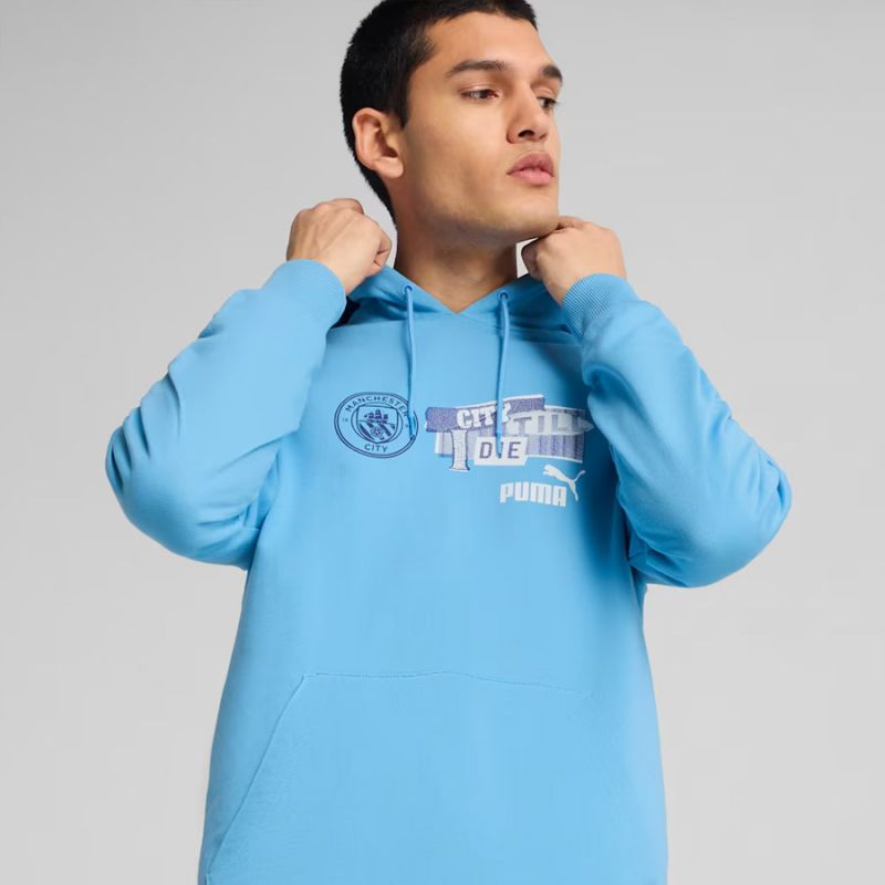 Puma Manchester City FtblNRGY Hoodie M 779120-39 Clothing/Football Puma