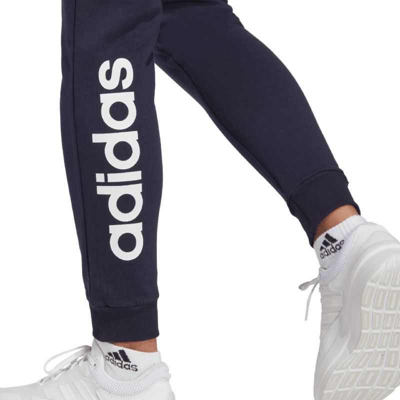 adidas Essentials Linear French Terry Cuffed W IC6869 pants Clothing/Lifestyle/Trousers, shorts Adidas
