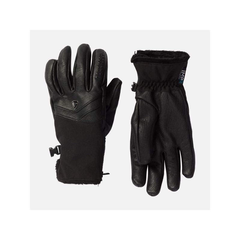 Rossignol W Elite Lth Impr Gloves Black Import z PMSport Your Sports Performance