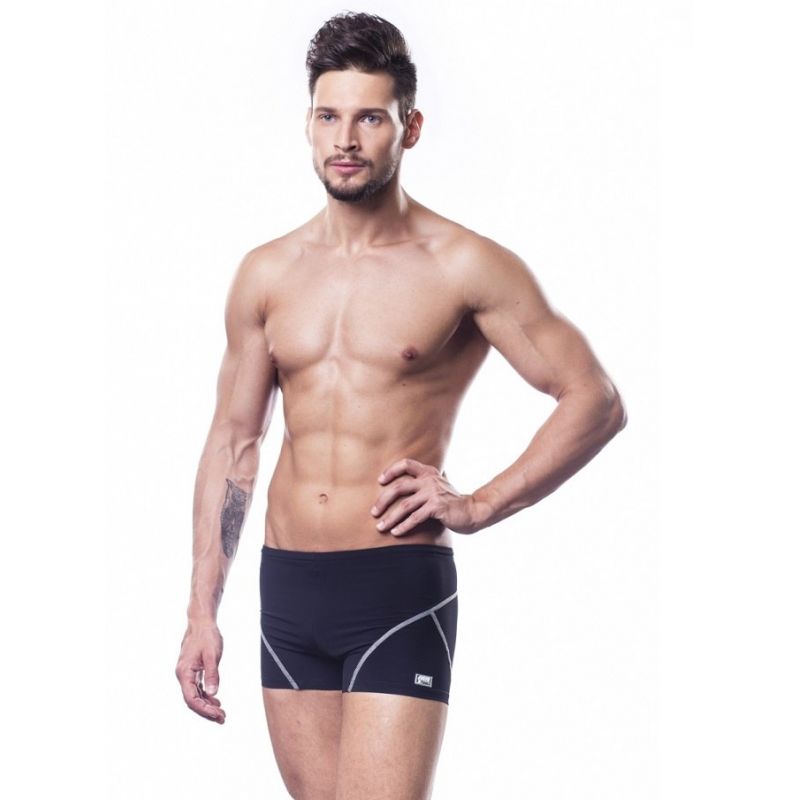 Men's swimming trunks 051 black S In preparation Your Sports Performance