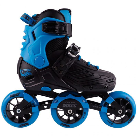 Roces Yep 3x90 Tif Rollerblades Black and Blue 400853 00001 In preparation Your Sports Performance