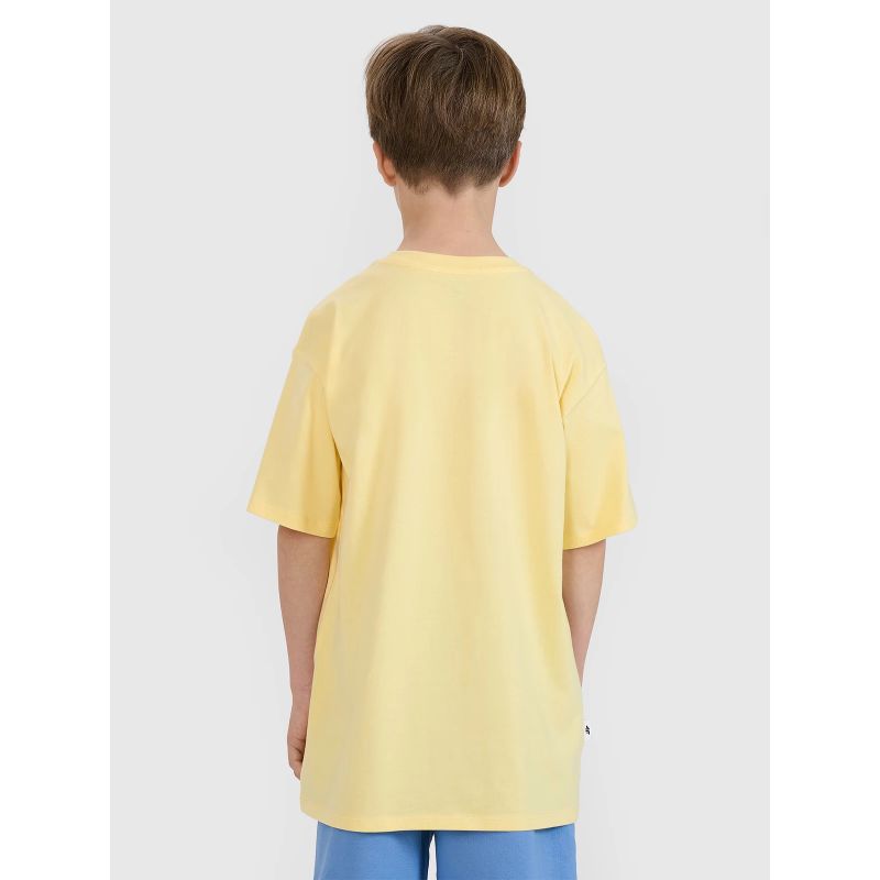 Boys' t-shirt with print 4F 4FJRSS25TTSHM2641-73S *Kategoria tymczasowa Your Sports Performance