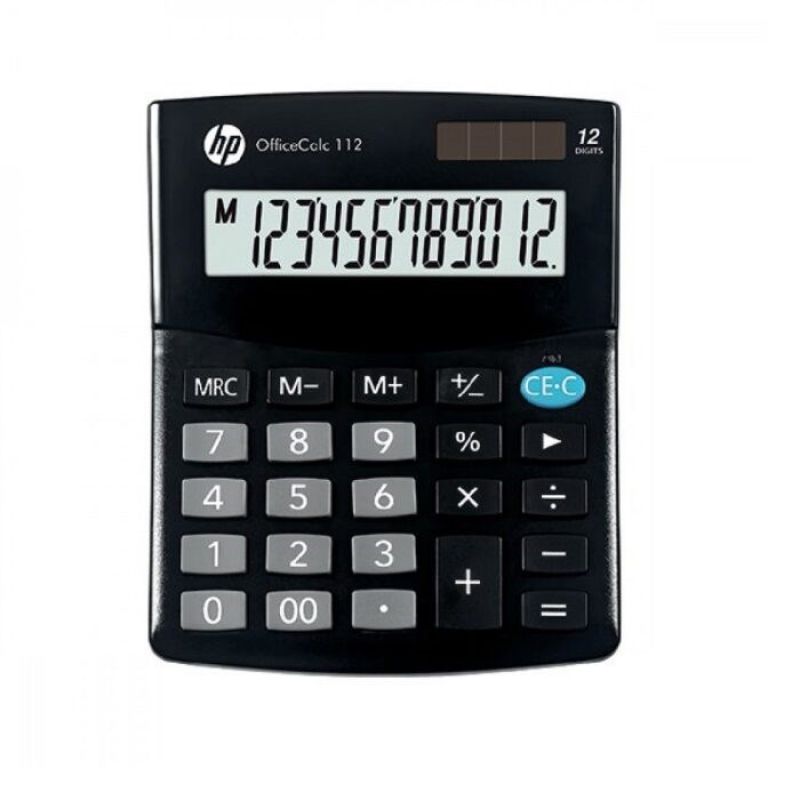 HP HP OC 112/INT BX Desktop Calculator, 12-digit display, 125x101x33mm, black In preparation Your Sports Performance