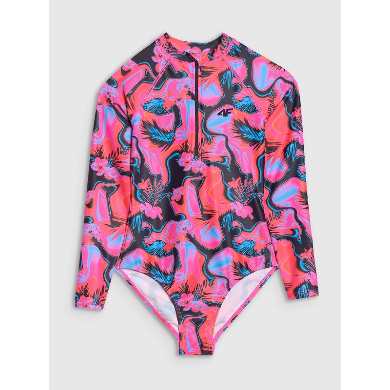 Girls' One-Piece Swimsuit 4F 4FJWSS25USWSF094-90A *Kategoria tymczasowa Your Sports Performance