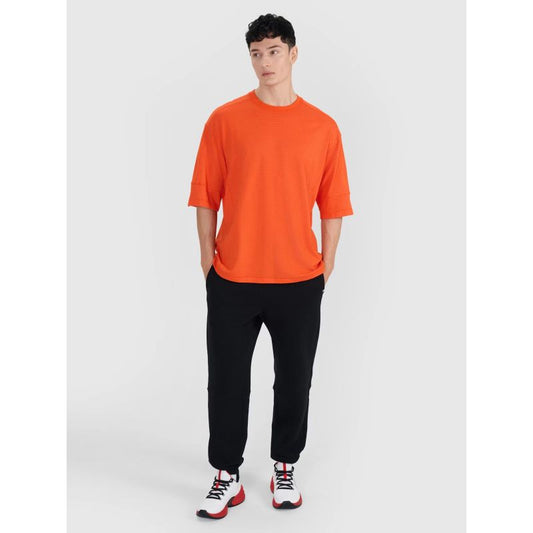 Men's oversize plain T-shirt 4F 4FRSS25TTSHM2653-70S *Kategoria tymczasowa Your Sports Performance