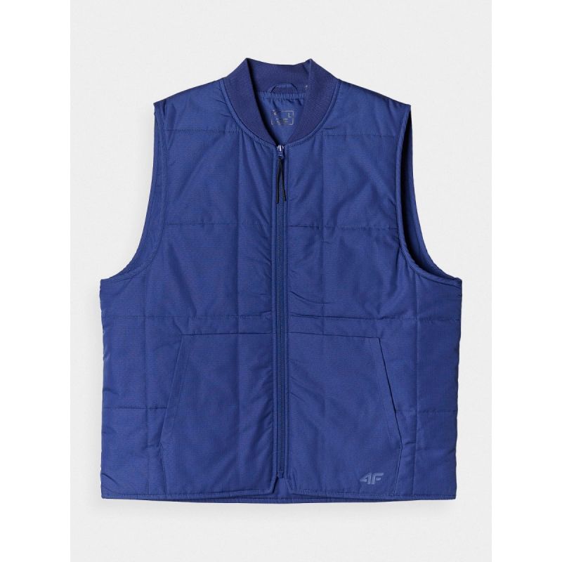 Men's down vest with stand-up collar 4F 4FRAW24TVESM171-31S *Kategoria tymczasowa Your Sports Performance
