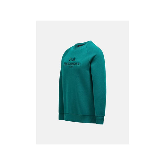 Peak Performance M Original Crew Green Sweatshirt Peak Performance