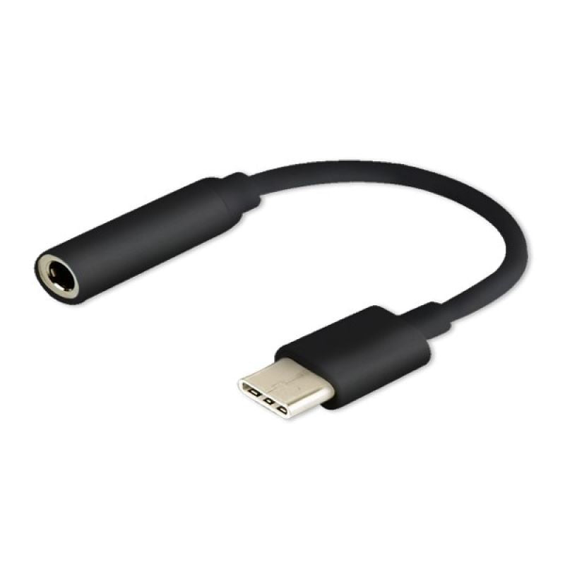 SAVIO AK-35/B Adapter (Type C socket - 3.5 mm stereo jack; 0.12 m; black) In preparation Your Sports Performance
