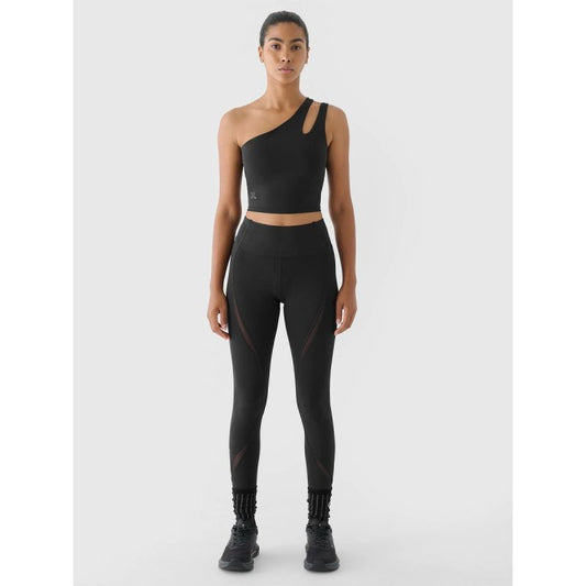 One-shoulder training crop top 4F x anna lewandowska 4F 4FALSAW24TFSLF515-20S 4f