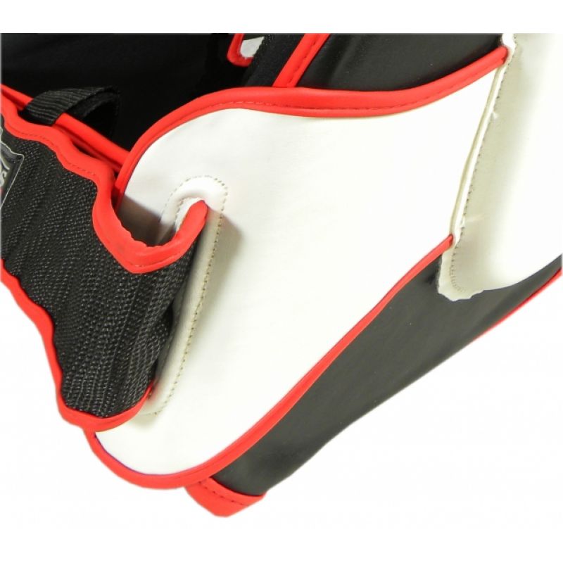(W) Abdominal and thigh protector OBU-4 white and black In preparation Your Sports Performance