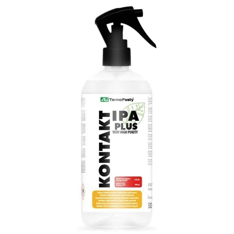 KONTAKT IPA PLUS. High-purity isopropyl alcohol. Removes all contaminants from optical elements. Leaves no residue or stains. Has degreasing properties. 500 ml plastic bottle. In preparation Your Sports Performance