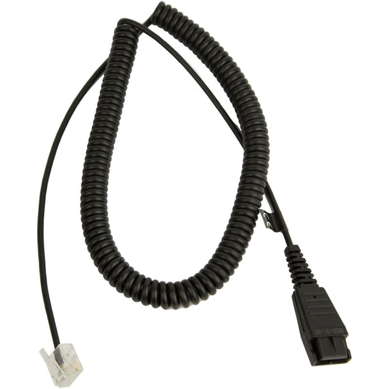 Jabra LINK Unify QD coiled cable to mod plug In preparation Your Sports Performance