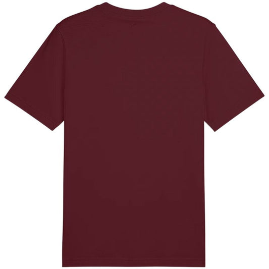 Puma Ess Elevated Tee Burgundy Men's T-Shirt 684726 96 In preparation Your Sports Performance