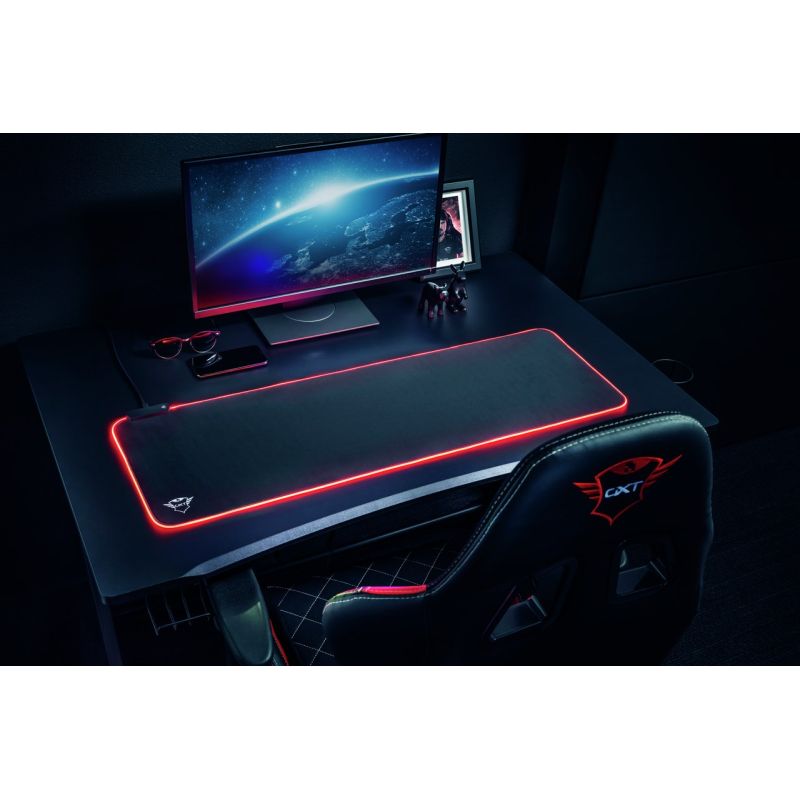 TRUST GXT764 GLIDE-FLEX RGB XXL Mouse Pad In preparation Your Sports Performance