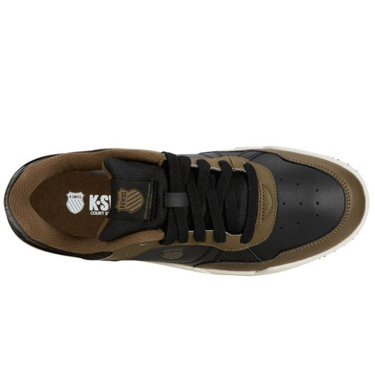 K-Swiss Men's Match Pro LTH Leather Sneakers Black/Brown (08905-003-M) In preparation Your Sports Performance