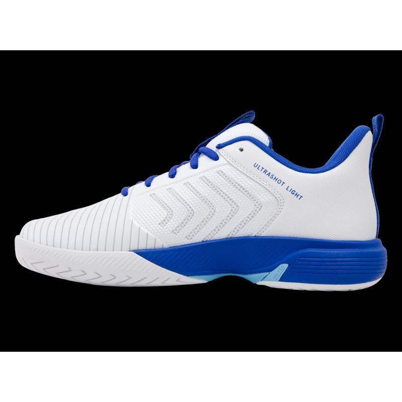 K-swiss ULTRASHOT LIGHT WHITE/DAZZLING BLUE/BALTIC SEA-M sneakers (04767-158-M) K- Swiss