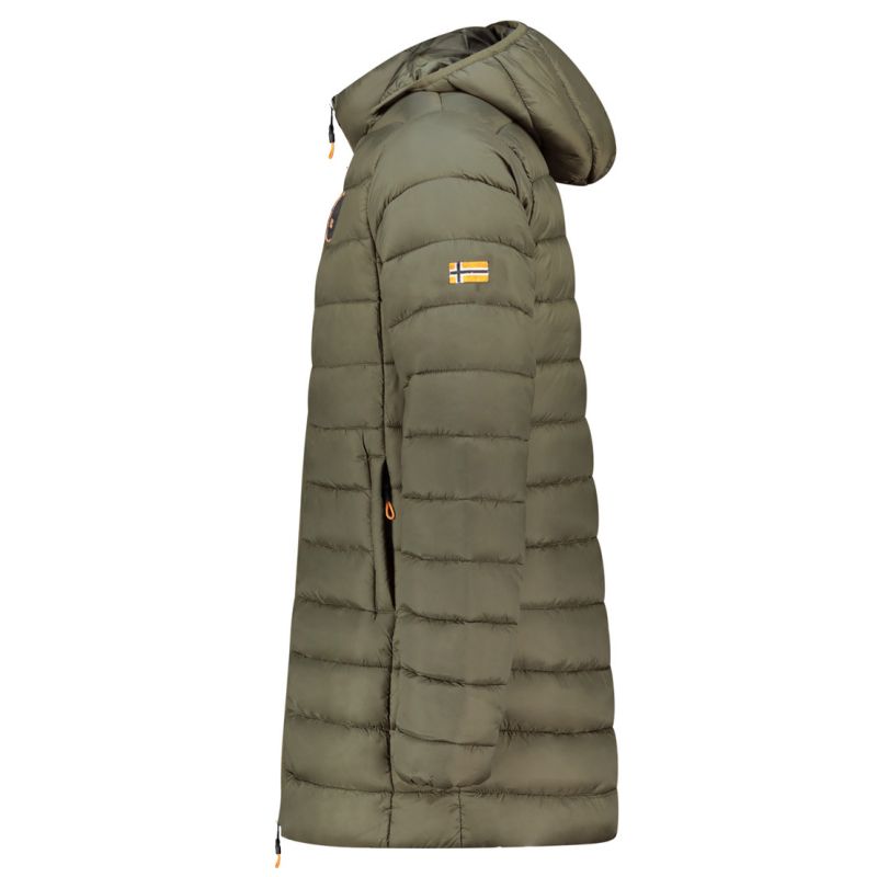 Geographical Norway men's jacket AMIGOMAP LONG HOOD DB KAKI MEN 233 KAKI (WZ5087H/GN-KAKI) In preparation Your Sports Performance