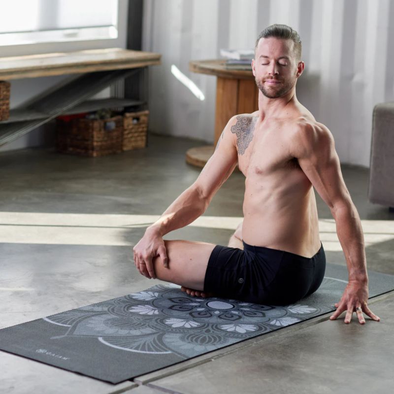 Gaiam Mystic Ink Yoga Mat 4mm 64296 Accessories/Training equipment Your Sports Performance