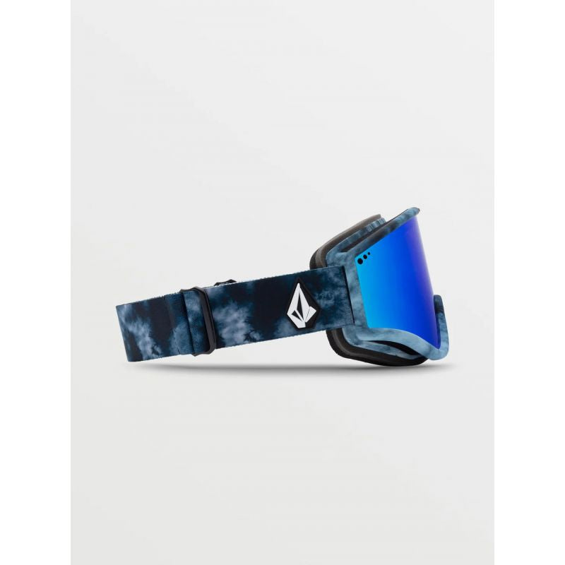 volcom yae goggles Volcom YAE LAGOON TIE DYE/BLUE CHROME women's/men's snowboard goggles UV  protection blue (VG0722110) – Your Sports Performance