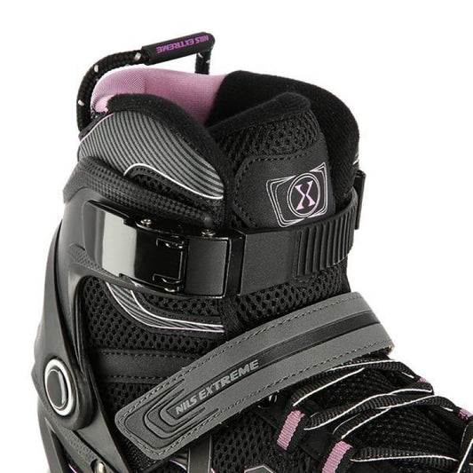 NILS EXTREME NA9157 ROLLER SKATES BLACK AND PURPLE SIZE 45 Import z Action/Skating/Rolki, wrotki Your Sports Performance