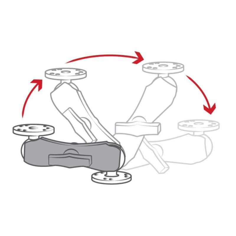 RAM MOUNT Medium Mounting Arm RAM-201U In preparation Your Sports Performance