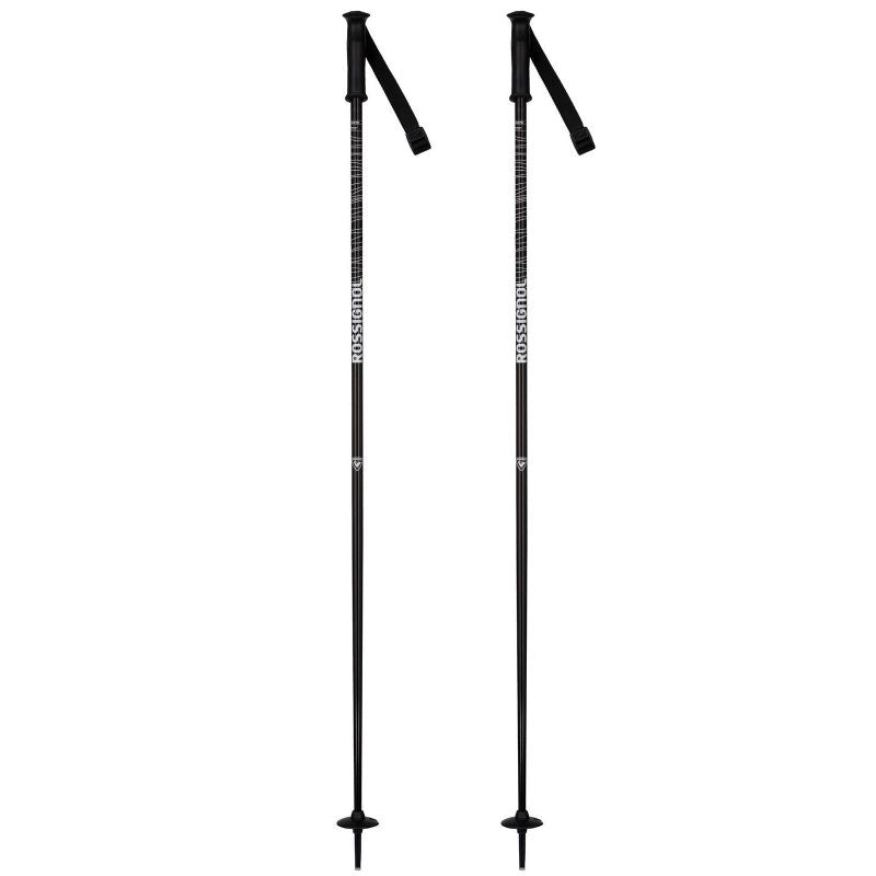 ROSSIGNOL ELECTRA Black ski poles - black/white Import z PMSport Your Sports Performance