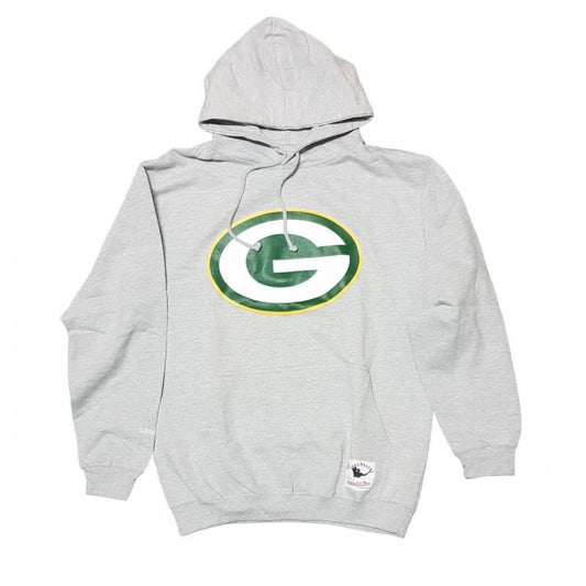 Mitchell & Ness Team Logo Hoody Green Bay Pacers M HDSSINTL1052-GBPGREY Clothing/Lifestyle/Mitchell & Ness Your Sports Performance