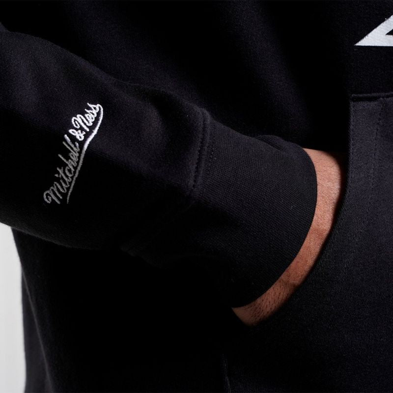 Mitchell & Ness Nfl Team Logo Hoody Oakland Raiders M HDSSINTL1052-ORABLCK Clothing/Lifestyle/Mitchell & Ness Your Sports Performance