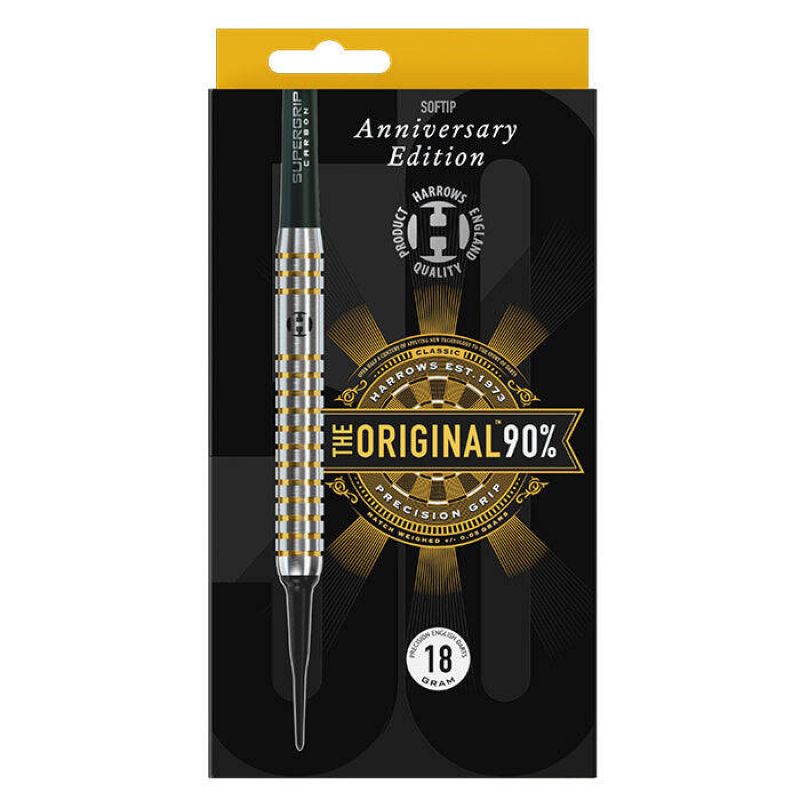 Harrows Original 90% 50th Anniversary Edition softip darts Your Sports Performance