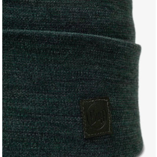 BUFF MERINO HEAVYWEIGHT BEANIE SOLID FOREST Odzież militarna/Nakrycia głowy Your Sports Performance