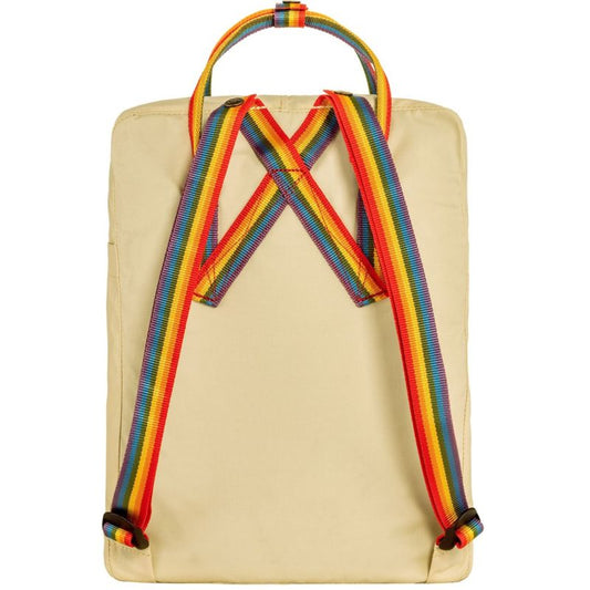 Fjallraven Kanken Rainbow backpack - light oak/patt Odzież militarna/Spodnie Your Sports Performance
