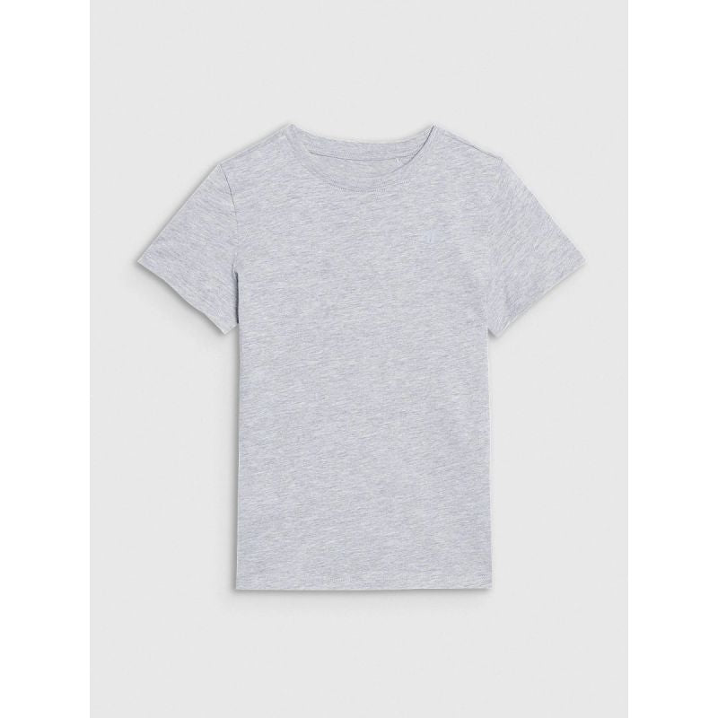 Regular plain girls' T-shirt 4F 4FJWSS25TTSHF2177-27M *Kategoria tymczasowa Your Sports Performance