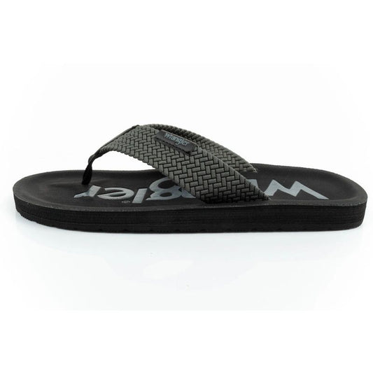 Wrangler men's Zane Flipflop shoes, gray flip-flops Wrangler