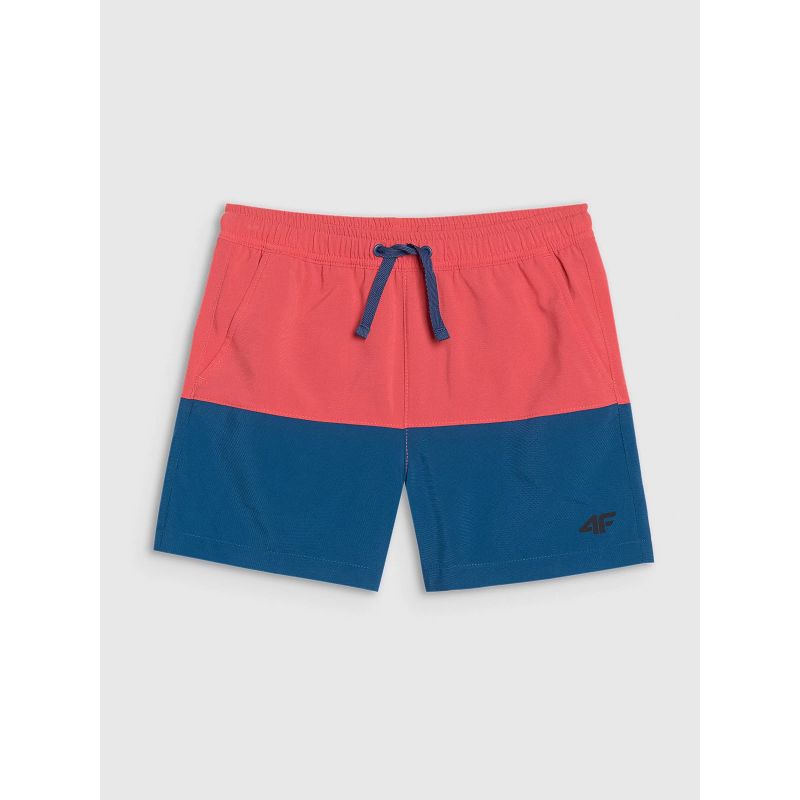 Boys' beach shorts 4F 4FJWSS25UBDSM116-63S *Kategoria tymczasowa Your Sports Performance