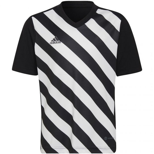 T-shirt adidas Entrada 22 Graphic Jersey Jr HF0123 Clothing/Football Adidas