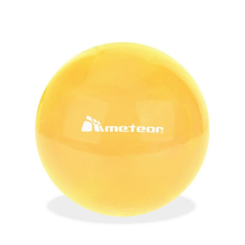 Meteor rubber ball 20cm yellow 31167 Accessories/Training equipment Your Sports Performance