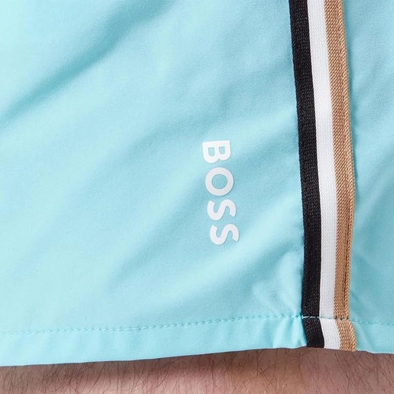 BOSS Iconic Light/Pastel Blue Swim Shorts (50491594-455) In preparation Your Sports Performance