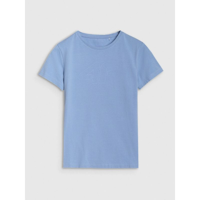 Slim T-shirt with print for women 4F 4FWMM00TTSHF2674-32S 4f