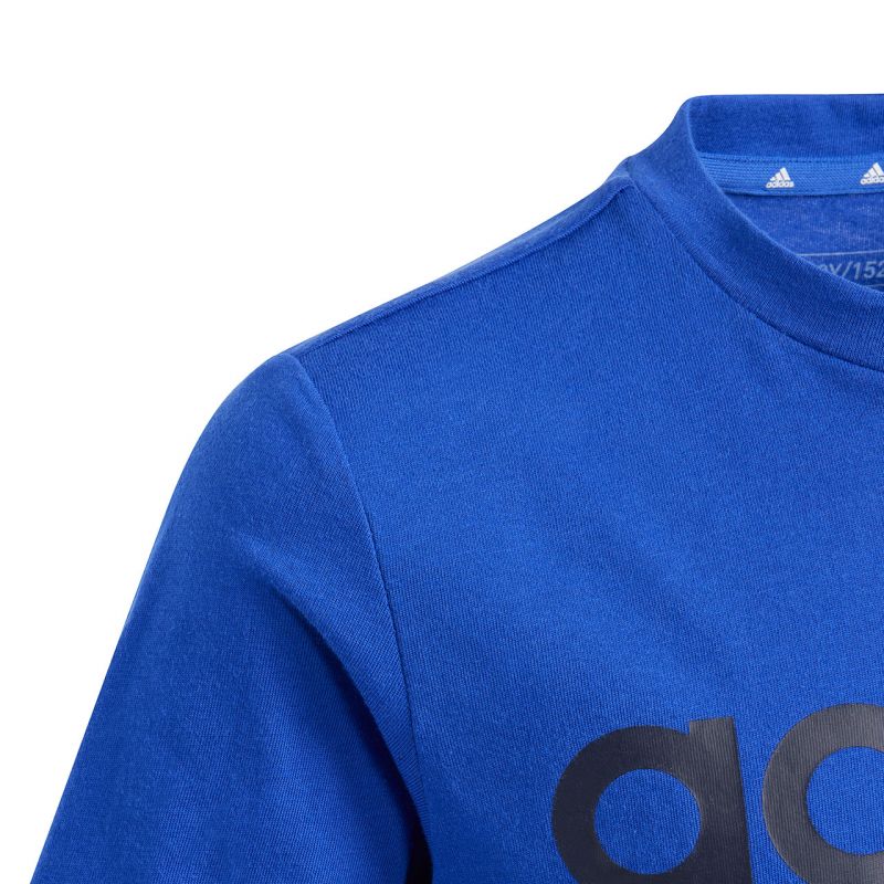 adidas Essentials Linear Logo Cotton Tee Jr IB4090 Clothing/Training Adidas